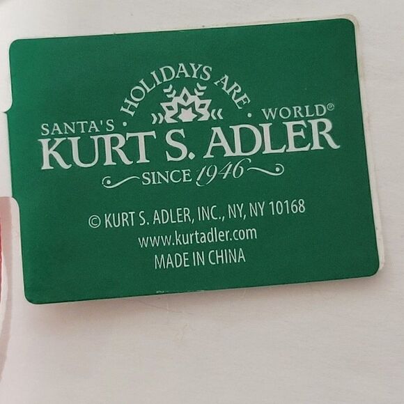 Kurt Adler Labradoodle Dog Christmas Ornament Red Truck Room to Personalize - Picture 8 of 10